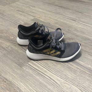 Adidas leopard & gold edge lux shoes